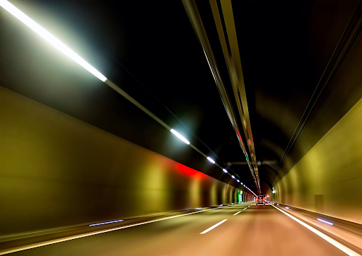 a transport tunnel